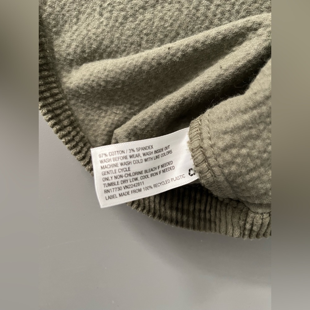 Green Corduroy Skirt - Picture 4 of 8
